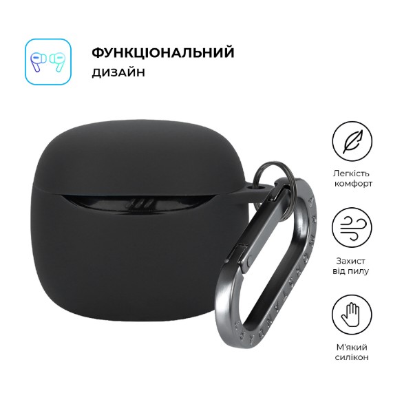 Фото - Чехол для наушников Armorstandart Hang Case for JBL Tune Flex 2 Black (ARM91270)